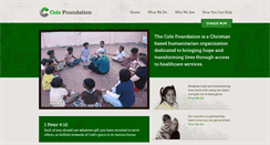 Desktop Screenshot of cole-foundation.org